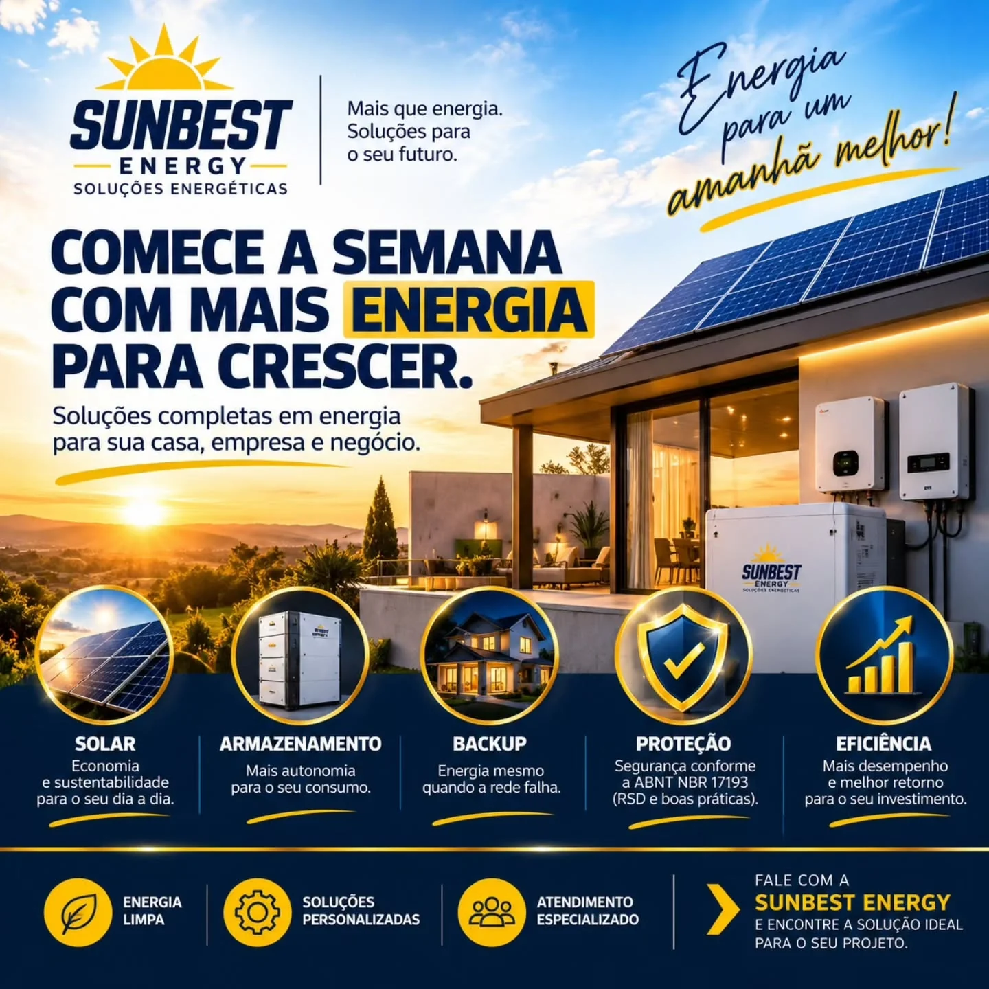 Arte institucional publicada pela Sunbest